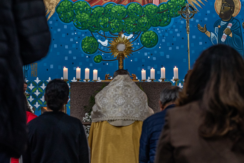 Celebração de Corpus Christi 2026 no Santuário Estadual de Nossa Senhora do Rocio, em Paranaguá (PR), com a presença das oito paróquias do município
